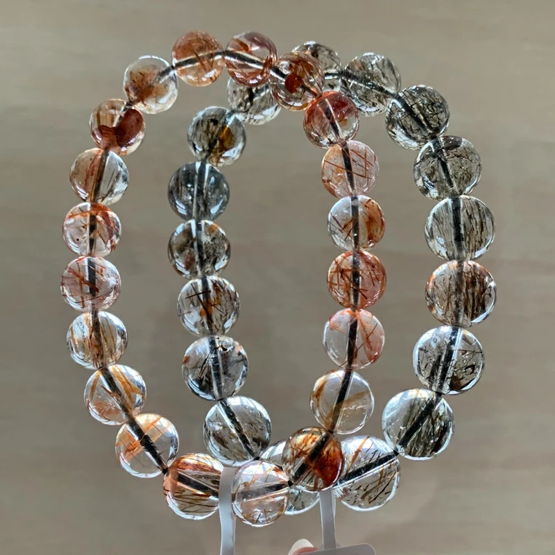 Natural Black Gold Rutilated Super 7 Seven Bracelet Woman Man Clear Round Beads Copper Rutilated AAAAA 7mm 8mm 9mm 10mm12mm 14mm
Natural Black Gold Rutilated Super 7 Seven Bracelet Woman Man Clear Round Beads Copper Rutilated AAAAA 7mm 8mm 9mm 10mm12mm 14mm