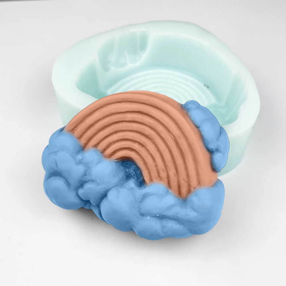 3D Cloud Rainbow Shape Fondant Cake For Soap Mold Silicone Mold DIY Handmade Chocolate Baking Tool Crafts Home Decoration DIY
3D Cloud Rainbow Shape Fondant Cake For Soap Mold Silicone Mold DIY Handmade Chocolate Baking Tool Crafts Home Decoration DIY