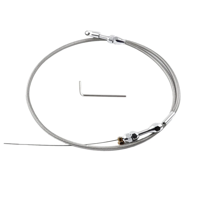 36inch S.S Braided Throttle Gas Cable Fit for Chevrolet LS Engine LS1 4.8 5.3 6.0
36inch S.S Braided Throttle Gas Cable Fit for Chevrolet LS Engine LS1 4.8 5.3 6.0