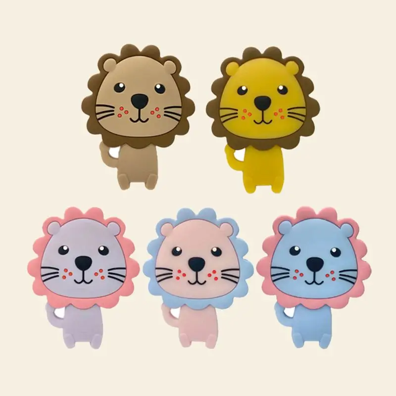 Baby Cute Cartoon Lion Teether Silicone Molar Stick Infant Chewing Teething Toys 
Baby Cute Cartoon Lion Teether Silicone Molar Stick Infant Chewing Teething Toys