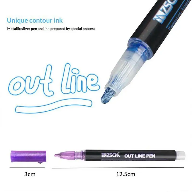Metallic Markers, dubbele Lijn Shimmer Verf Pennen Voor Handtekening Tekening Van Kids Volwassenen Art Coloring 21 Jo Z6H4
Metallic Markers, dubbele Lijn Shimmer Verf Pennen Voor Handtekening Tekening Van Kids Volwassenen Art Coloring 21 Jo Z6H4