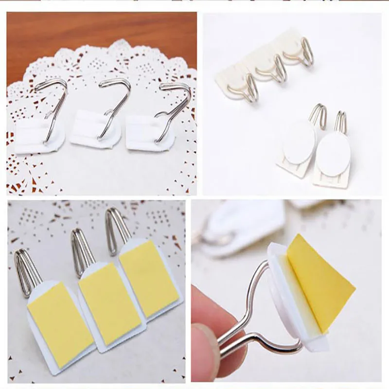 6Pcs/Set Strong Self Adhesive Wall Hanger Plastic Waterproof Hook For Kitchen Bathroom Toilet Door Hangers Exquisite Wall Rack
6Pcs/Set Strong Self Adhesive Wall Hanger Plastic Waterproof Hook For Kitchen Bathroom Toilet Door Hangers Exquisite Wall Rack