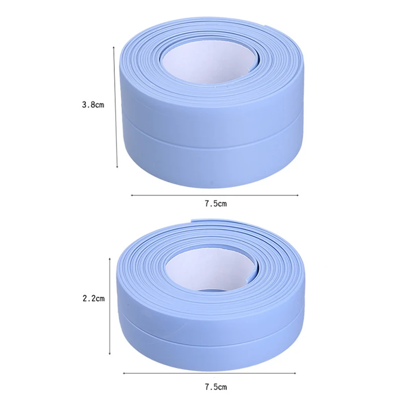 3.2m Bathroom Kitchen Shower Water Proof Mould Proof Tape Sink Bath Sealing Strip Tape Self Adhesive Waterproof Adhesive Plaster
3.2m Bathroom Kitchen Shower Water Proof Mould Proof Tape Sink Bath Sealing Strip Tape Self Adhesive Waterproof Adhesive Plaster