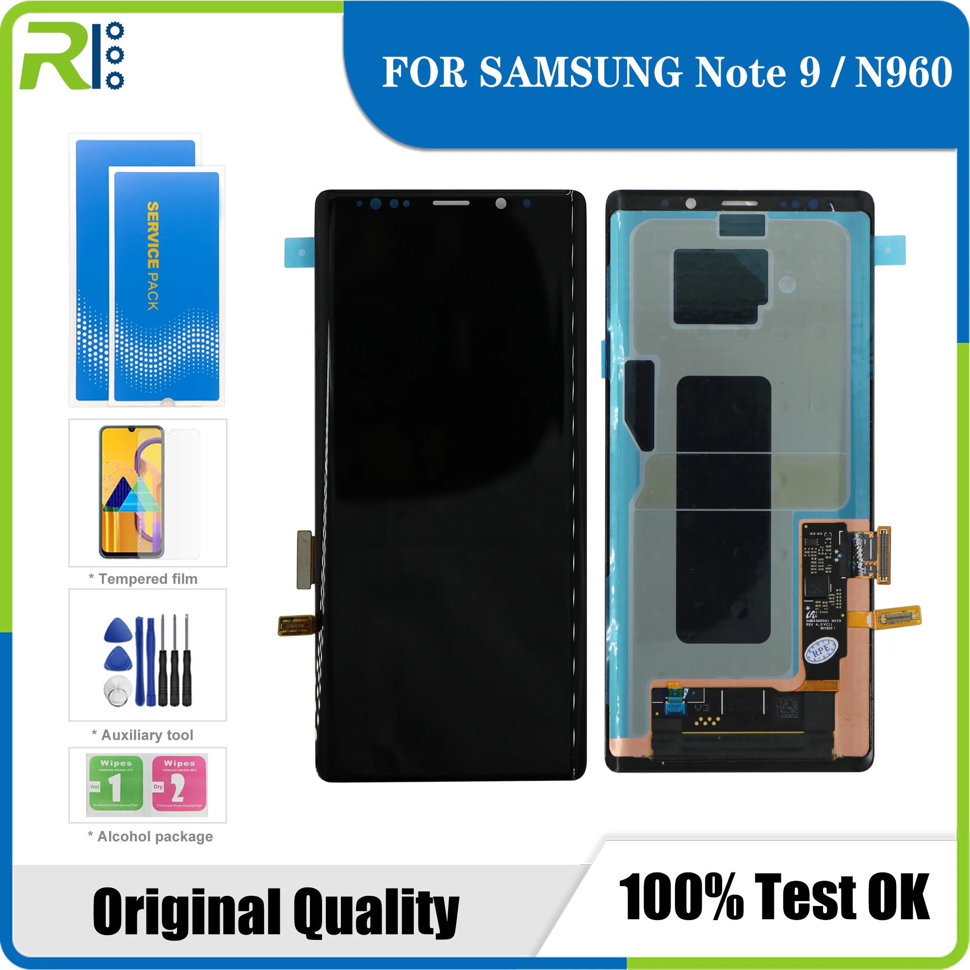 Оригинальный AMOLED ЖК-дисплей 6,4 ''mit rahmen для SAMSUNG GALAXY Note 9 LCD Note9 ЖК-дисплей N960D N960F сенсорный ЖК-экран
Оригинальный AMOLED ЖК-дисплей 6,4 ''mit rahmen для SAMSUNG GALAXY Note 9 LCD Note9 ЖК-дисплей N960D N960F сенсорный ЖК-экран