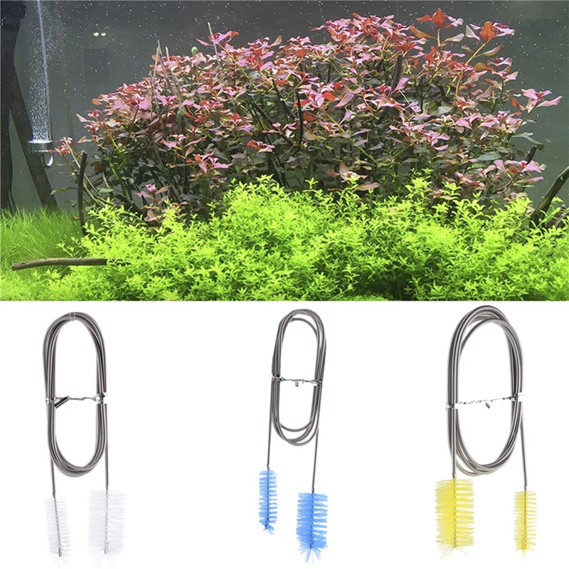 Fish Tank Water Pipe Cleaning Brush Stainless Steel Double-headed Inlet and Outlet Aquarium Water Pipe Cleaning Spring Brush
Fish Tank Water Pipe Cleaning Brush Stainless Steel Double-headed Inlet and Outlet Aquarium Water Pipe Cleaning Spring Brush