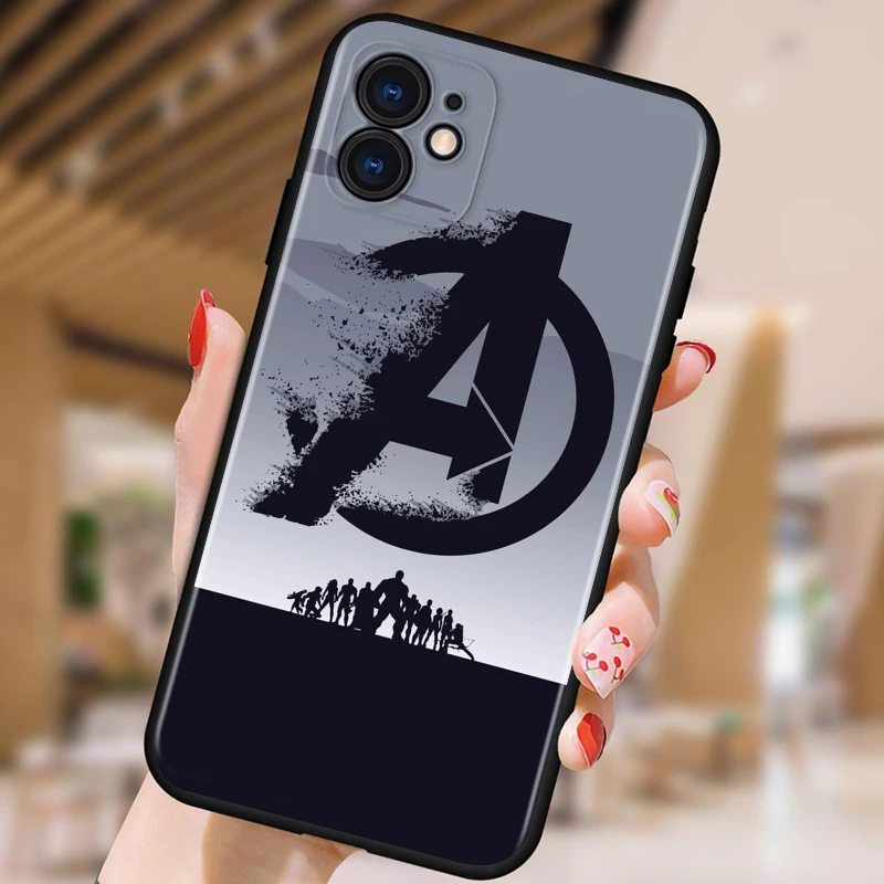 Marvel's The Avengers Shockproof Cover for iPhone 5 5S 6 7 8 X XR XS 11 SE 12 2020 mini Plus Pro MAX TPU Black Soft Cover
Marvel's The Avengers Shockproof Cover for iPhone 5 5S 6 7 8 X XR XS 11 SE 12 2020 mini Plus Pro MAX TPU Black Soft Cover