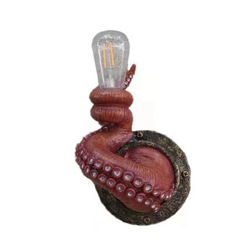 Vintage Industrial Style Octopus Electric Light Resin Ornament Antique Tentacle Bulbs Lamp Home Bar Wall Hanging Decor
Vintage Industrial Style Octopus Electric Light Resin Ornament Antique Tentacle Bulbs Lamp Home Bar Wall Hanging Decor