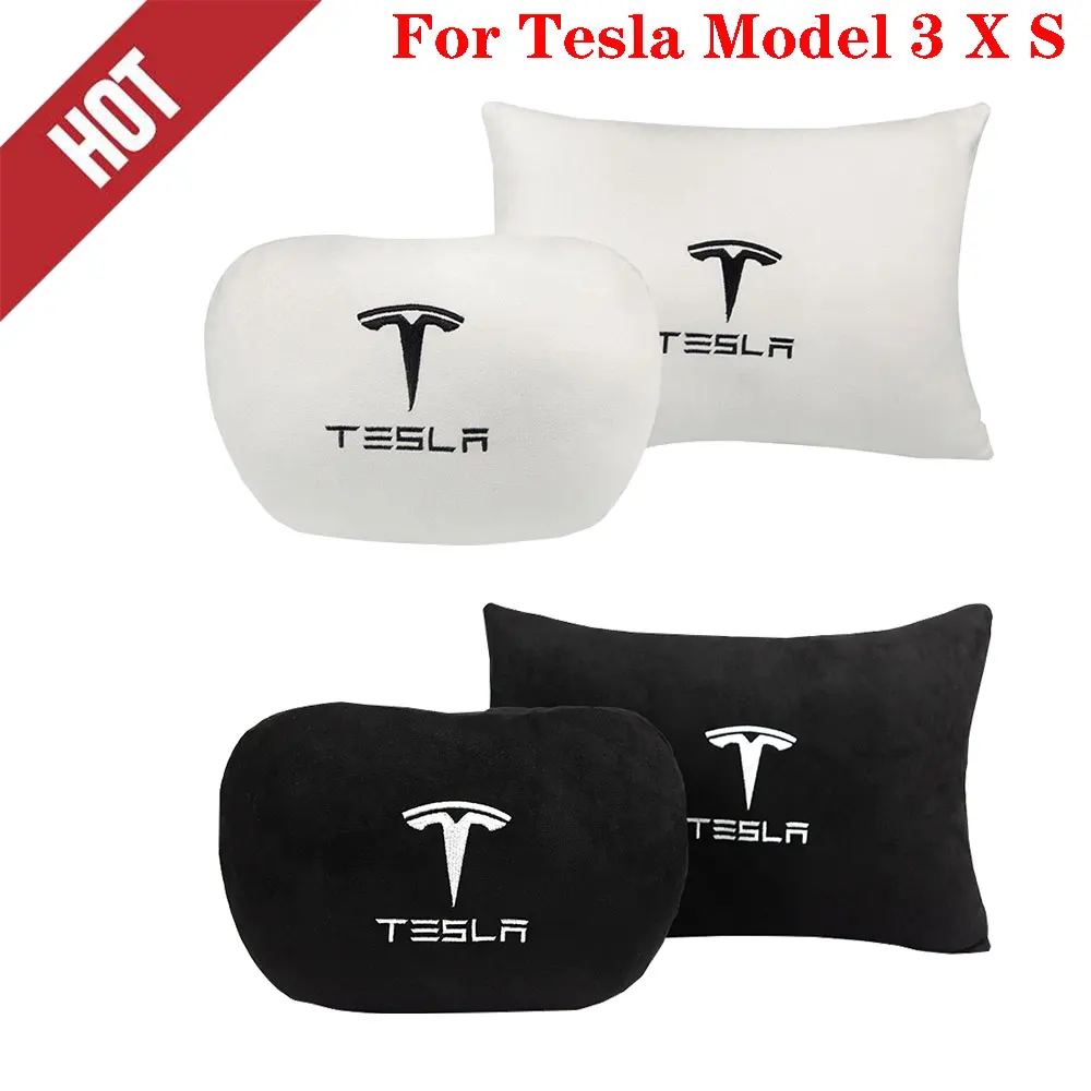 for Tesla Model 3 Y S X Neck Pillow Car Accessories Seat Headres Seat back cushion backrest Cushion Black white Colors
for Tesla Model 3 Y S X Neck Pillow Car Accessories Seat Headres Seat back cushion backrest Cushion Black white Colors