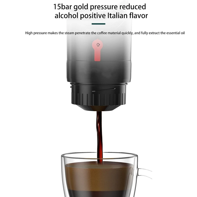 Portable Coffee Machine for Car DC12V Espresso Maker Nespresso Dolcegusto Capsule Espresso Machine Coffee Powder
Portable Coffee Machine for Car DC12V Espresso Maker Nespresso Dolcegusto Capsule Espresso Machine Coffee Powder