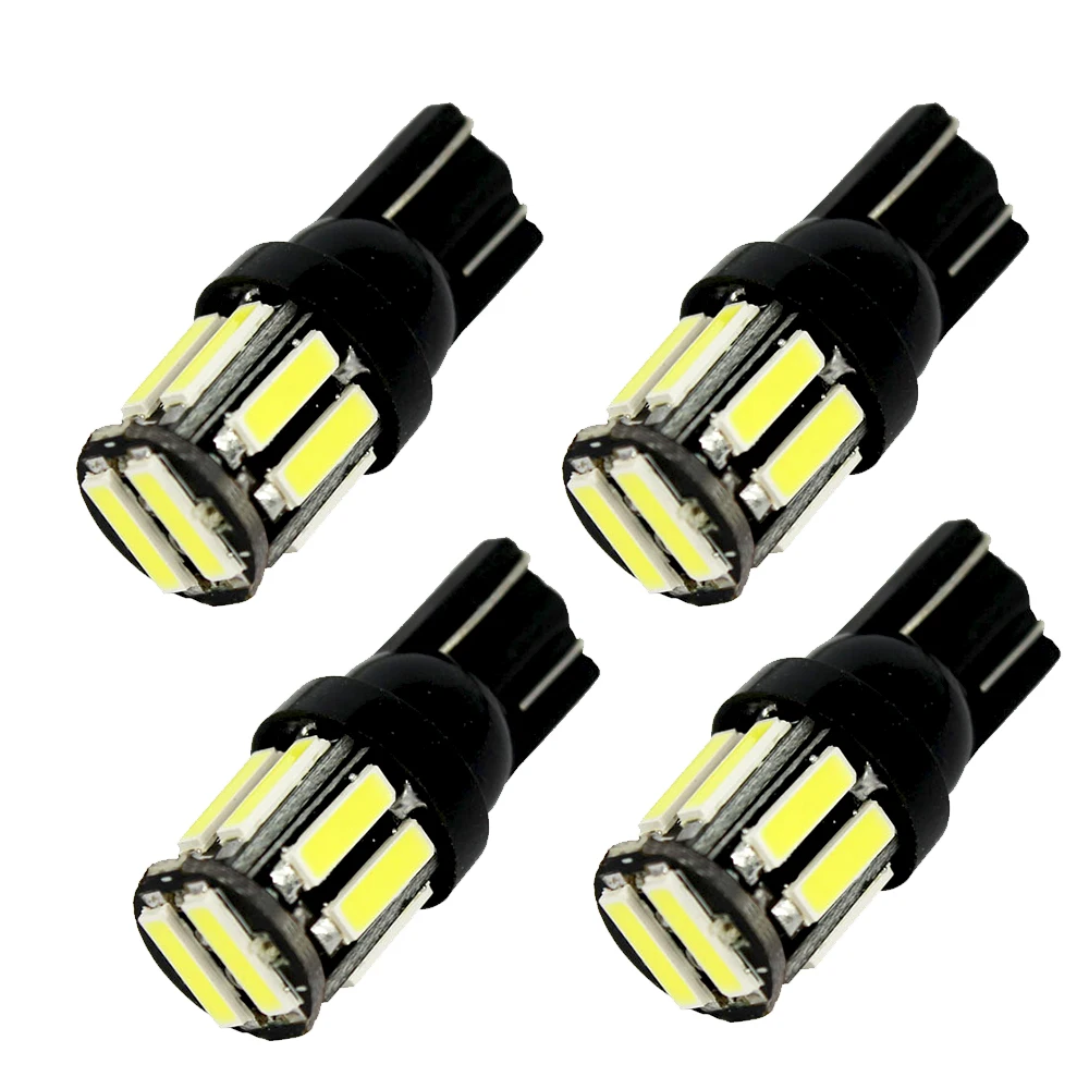 4pcs T10 Car Turn Signal DC 12V W5W 7020 10SMD Bulb 194 168 Wedge Replacement Reverse Panel Lamp White Bulb For Clearance Lights
4pcs T10 Car Turn Signal DC 12V W5W 7020 10SMD Bulb 194 168 Wedge Replacement Reverse Panel Lamp White Bulb For Clearance Lights