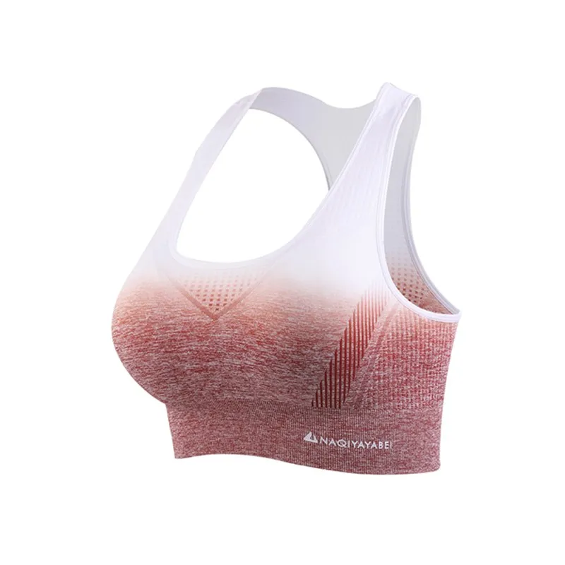 Sports Underwear I-shaped Seamless Quick-drying Running Bra Female Autumn New Gradient Color Shockproof Sports Bra Fitness Yoga
Sports Underwear I-shaped Seamless Quick-drying Running Bra Female Autumn New Gradient Color Shockproof Sports Bra Fitness Yoga