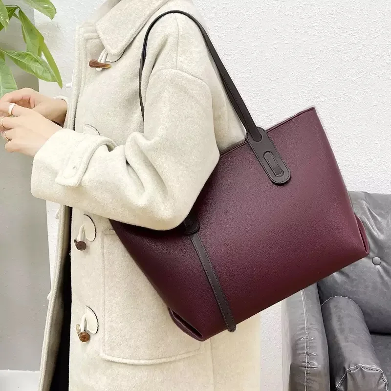 Fashion Design Women Leather Handbag Large Capacity Woman Casual Tote Bags Luxury Lady Messenger Shoulder Big Totes
Fashion Design Women Leather Handbag Large Capacity Woman Casual Tote Bags Luxury Lady Messenger Shoulder Big Totes
