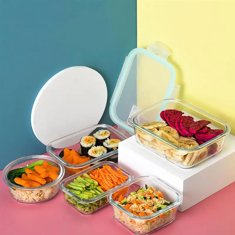 Single-layer Glass Square Bowl with Lid Microwaveable Heat-resistant Storage Box
Single-layer Glass Square Bowl with Lid Microwaveable Heat-resistant Storage Box