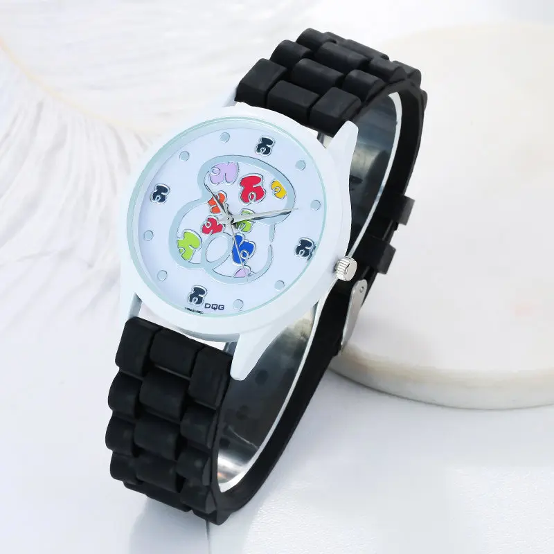 Часы Reloj mujer Новые Горячие Роскошные брендовые Силиконовые кварцевые часы с