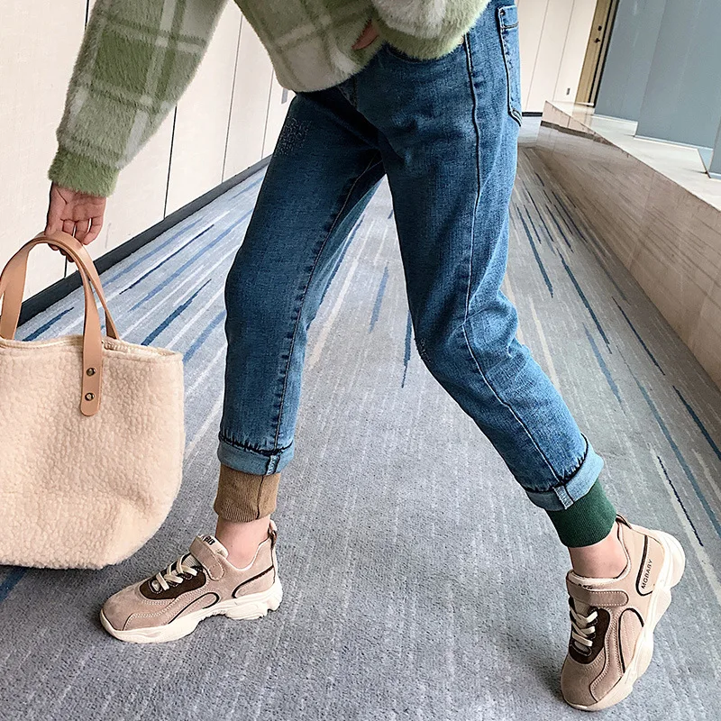 Fleece Girl Jeans 2021 Winter Warm Kids Trousers Teenage Denim Pants 8 To 12 Years Children Slim Jeans For Girls Korean Style 10
Fleece Girl Jeans 2021 Winter Warm Kids Trousers Teenage Denim Pants 8 To 12 Years Children Slim Jeans For Girls Korean Style 10