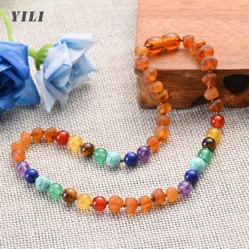 Natural Amber Necklace 100% Raw Unpolished Chakra Bead Amber Necklace for Baby Certified Authentic Baltic Sea Amber Jewelry Gift 
Natural Amber Necklace 100% Raw Unpolished Chakra Bead Amber Necklace for Baby Certified Authentic Baltic Sea Amber Jewelry Gift
