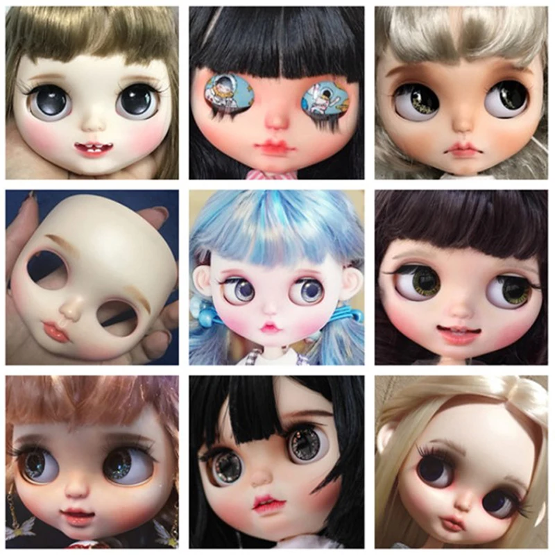 1:6 Лицевая панель модной куклы + головка задней панели + винты для куклы Blyth DIY
1:6 Лицевая панель модной куклы + головка задней панели + винты для куклы Blyth DIY