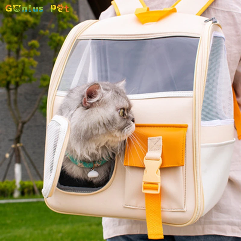 Funny Portable Pets Dogs Cat Backpack Carrier Breathable Ventilate Outdoor Bags For Small Medium Dog Cat DropShipping Gonius Pet
Funny Portable Pets Dogs Cat Backpack Carrier Breathable Ventilate Outdoor Bags For Small Medium Dog Cat DropShipping Gonius Pet
