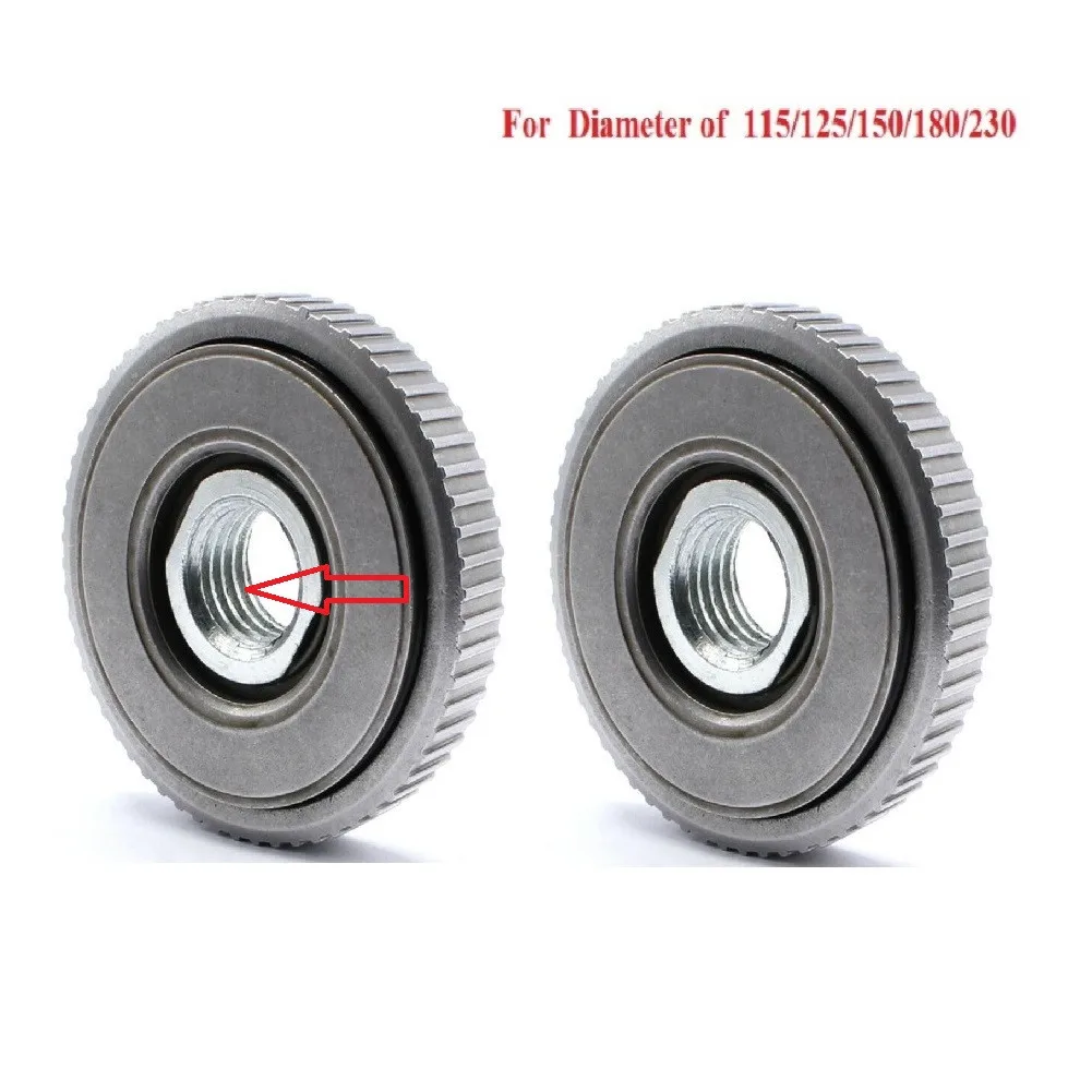 M14 Thread Replacement Angle Grinder Quick Release Inner Outer Flange Nut Set Tools Brand New High Quality
M14 Thread Replacement Angle Grinder Quick Release Inner Outer Flange Nut Set Tools Brand New High Quality