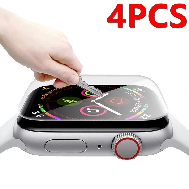 Screen Protectors Clear Full Protective Film for Apple Watch 7 6 SE 5 4 45MM 41MM 40MM 44MM Not Glass for iWatch 3 2 1 38MM 42MM
Screen Protectors Clear Full Protective Film for Apple Watch 7 6 SE 5 4 45MM 41MM 40MM 44MM Not Glass for iWatch 3 2 1 38MM 42MM