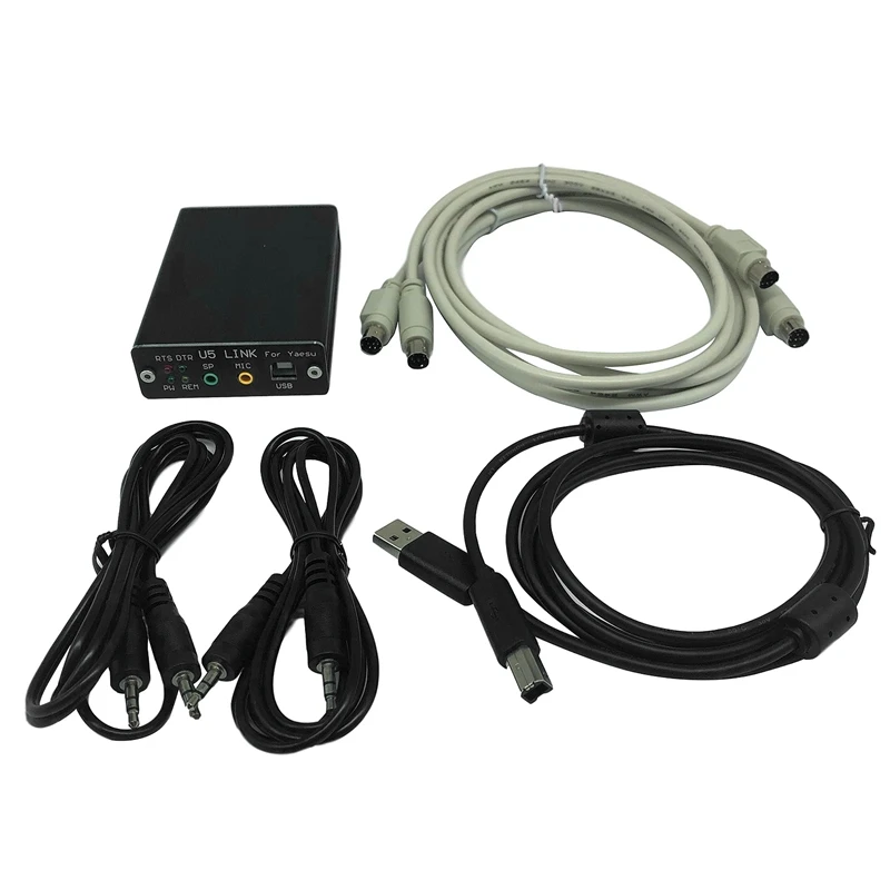 USB PC Linker Adapter Radio Connector for YAESU FT-450D FT-950D DX1200 FT991 U5 LINK + 5 Cable
USB PC Linker Adapter Radio Connector for YAESU FT-450D FT-950D DX1200 FT991 U5 LINK + 5 Cable