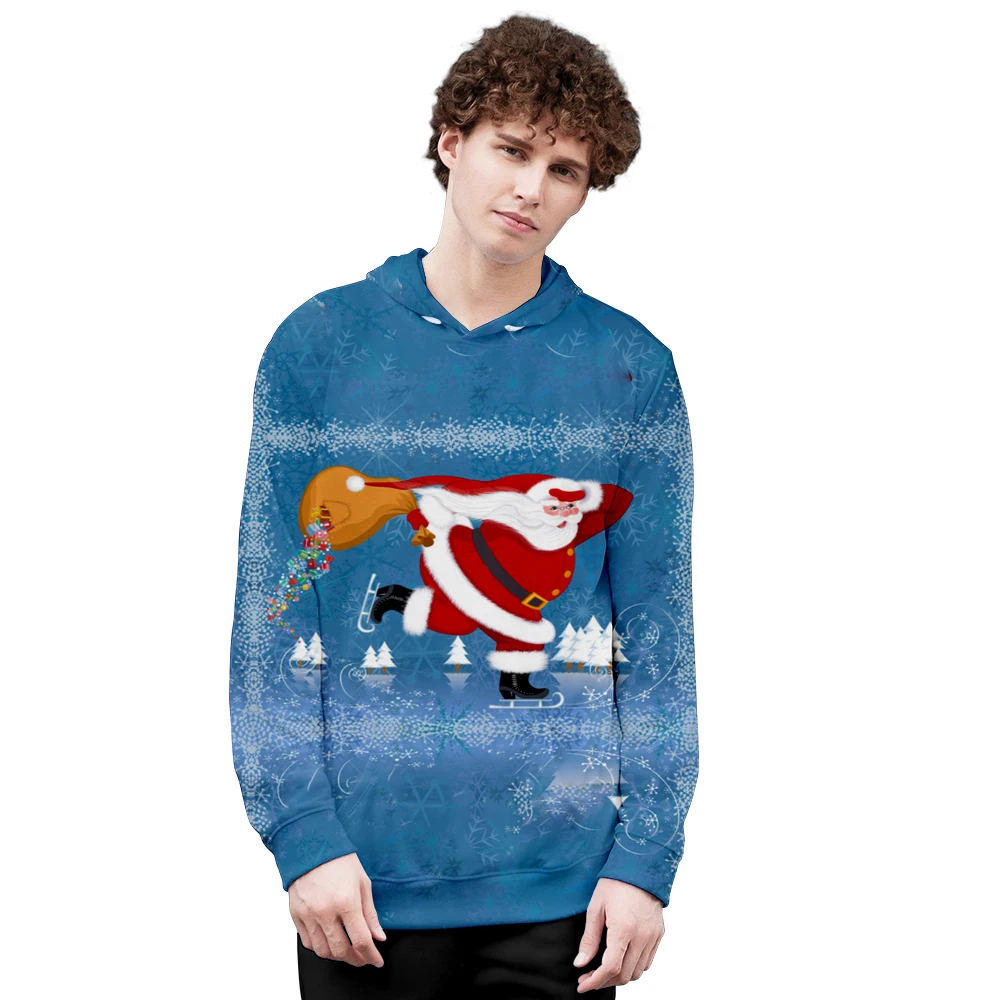 Fashion design 3D classic casual men's and women's Christmas clothes popular personality 3D boys and girls street style Hoodie
Fashion design 3D classic casual men's and women's Christmas clothes popular personality 3D boys and girls street style Hoodie