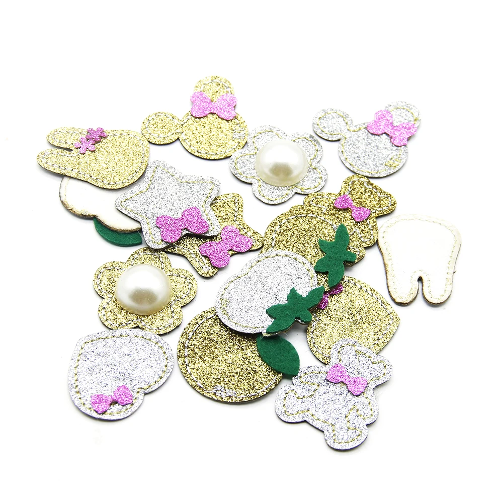 5Pcs Glitter Embroidered Patches,Back with Glue Sew On/Iron On Patch Applique for Clothes, Dress, DIY Accessories,5Yc21694
5Pcs Glitter Embroidered Patches,Back with Glue Sew On/Iron On Patch Applique for Clothes, Dress, DIY Accessories,5Yc21694