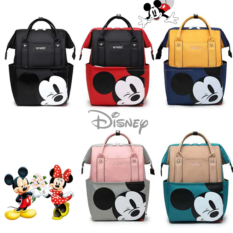 Сумка для детских подгузников Disney, водонепроницаемая сумка большой емкости для мамы, дорожная сумка для детских подгузников, рюкзак 
Сумка для детских подгузников Disney, водонепроницаемая сумка большой емкости для мамы, дорожная сумка для детских подгузников, рюкзак