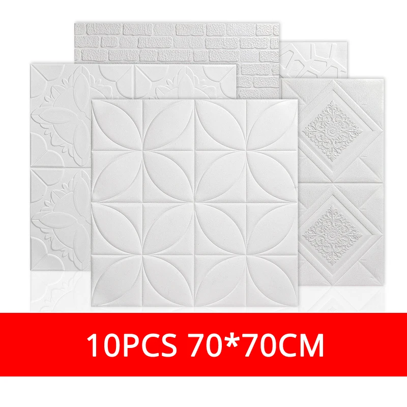 3D Wall Sticker 10PCS High Quality Imitation Brick For Living Room Kitchen Bedroom Decoration Waterproof Self-adhesive Wallpaper 
3D Wall Sticker 10PCS High Quality Imitation Brick For Living Room Kitchen Bedroom Decoration Waterproof Self-adhesive Wallpaper