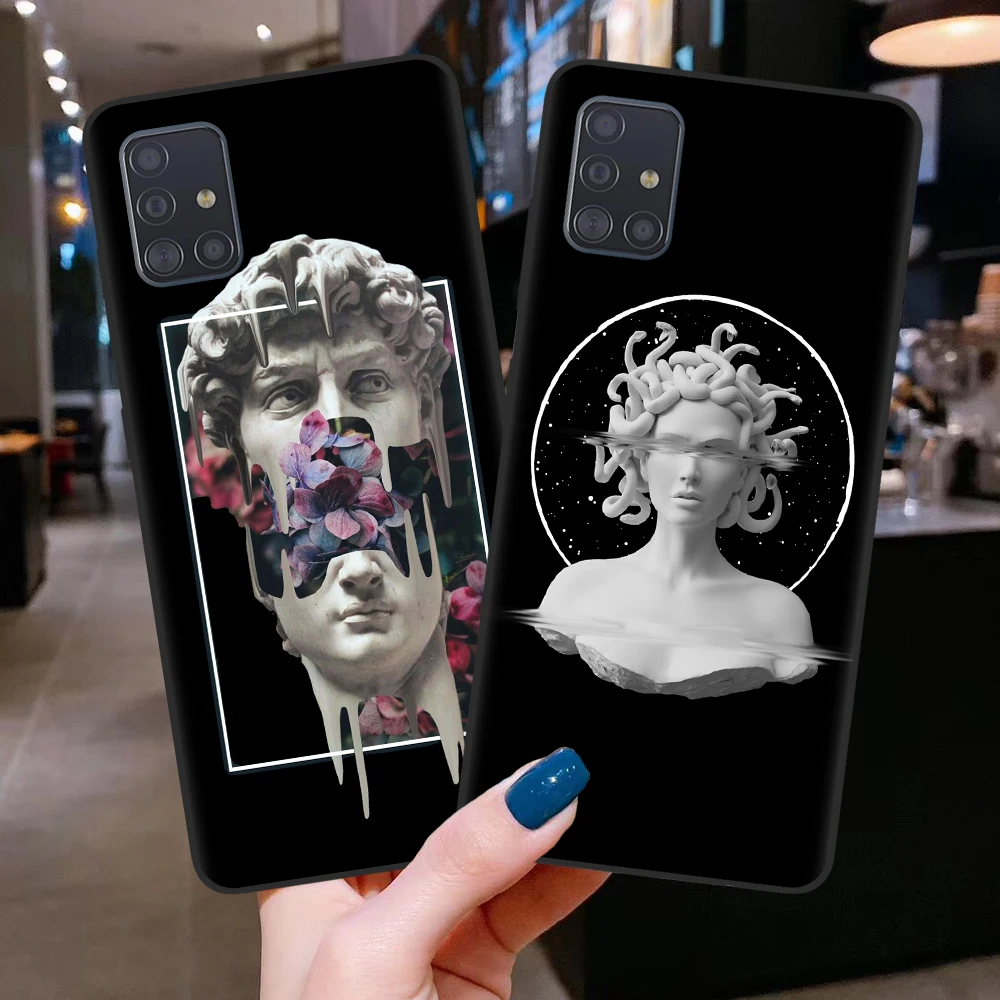 Luxury Statue Abstract Art David Medusa Phone Case For Samsung A10 A20 A21 A30 A31 A41 A42 A51 A60 A70 A71A72 Black Cover Funda
Luxury Statue Abstract Art David Medusa Phone Case For Samsung A10 A20 A21 A30 A31 A41 A42 A51 A60 A70 A71A72 Black Cover Funda
