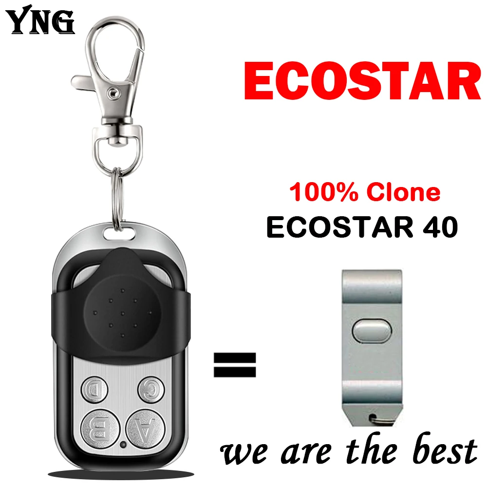 For ECOSTAR 40 Remote Control Clone Replacement Garage Door Command 433.92MHz Fixed Code Gate Opener
For ECOSTAR 40 Remote Control Clone Replacement Garage Door Command 433.92MHz Fixed Code Gate Opener