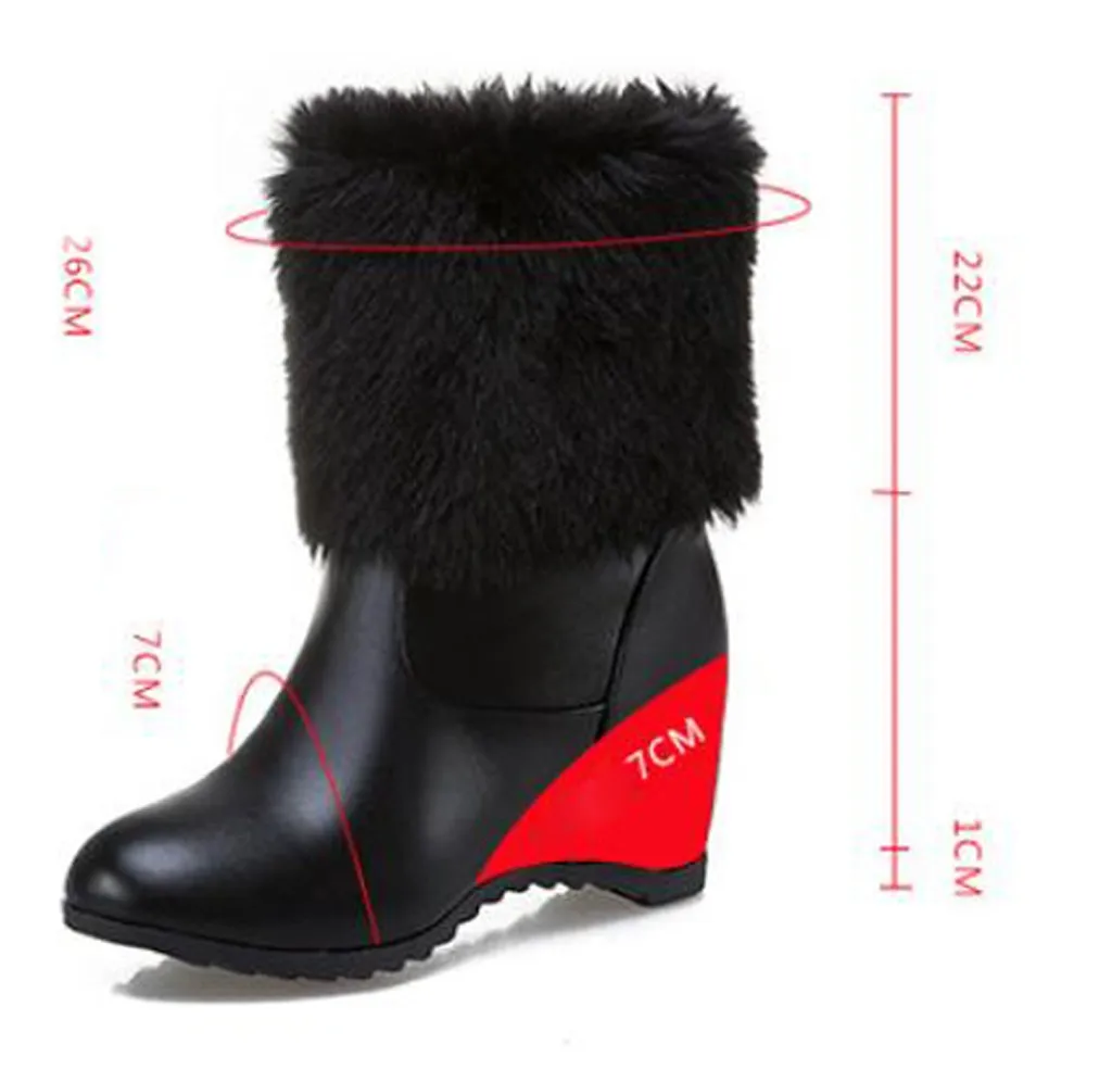 Snow boots Women Martin Boots Warm Boots Classic Plush lining Ankle Boots internal warming Warm Fur Plush Women Shoes Elegant
Snow boots Women Martin Boots Warm Boots Classic Plush lining Ankle Boots internal warming Warm Fur Plush Women Shoes Elegant