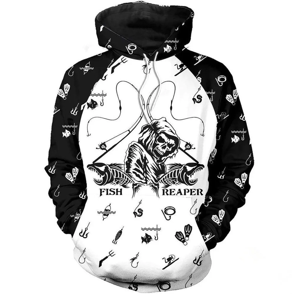 Fish Reaper 3D Printed Hoodies Fashion Men Sweatshirt Autumn Harajuku Casual Zip Jacket XY0132
Fish Reaper 3D Printed Hoodies Fashion Men Sweatshirt Autumn Harajuku Casual Zip Jacket XY0132
