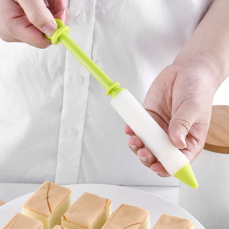 Kitchen Accessories Silicone Food Writing Pen Chocolate Decorating Tools Cake Mold Cream Cup Cookie Icing Piping Pastry Nozzles
Kitchen Accessories Silicone Food Writing Pen Chocolate Decorating Tools Cake Mold Cream Cup Cookie Icing Piping Pastry Nozzles
