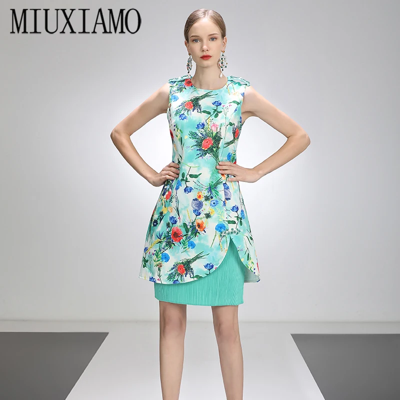 MIUXIMAO 2021 Spring Summer Party Dress Flower Diamonds Above Knee Tank Office Lady Blue Casual Dress Women Vestidos
MIUXIMAO 2021 Spring Summer Party Dress Flower Diamonds Above Knee Tank Office Lady Blue Casual Dress Women Vestidos