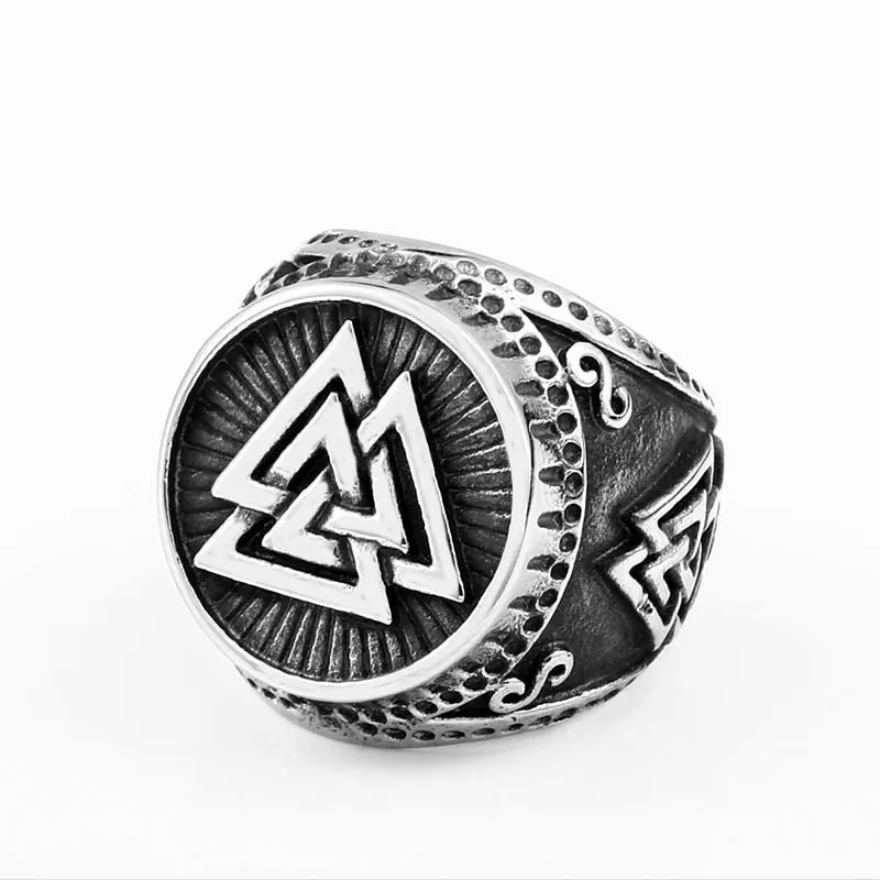 Vintage Viking Amulet Titanium Steel Skull Biker Gothic Punk 316L Stainless Ring For Men Retro Male Design Round Bands Rings
Vintage Viking Amulet Titanium Steel Skull Biker Gothic Punk 316L Stainless Ring For Men Retro Male Design Round Bands Rings