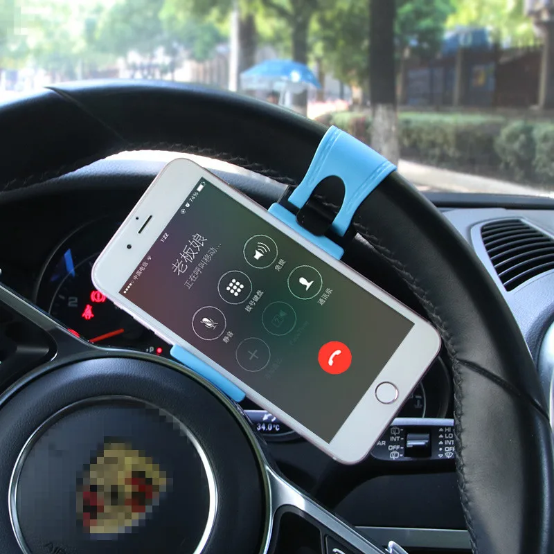 Steering Wheel Bike Hook Clip Mount Rubber Band Holder Car Phone Holder Stand for IPhone 7 Plus Samsung Plus Xiaomi 8 9 Charging
Steering Wheel Bike Hook Clip Mount Rubber Band Holder Car Phone Holder Stand for IPhone 7 Plus Samsung Plus Xiaomi 8 9 Charging