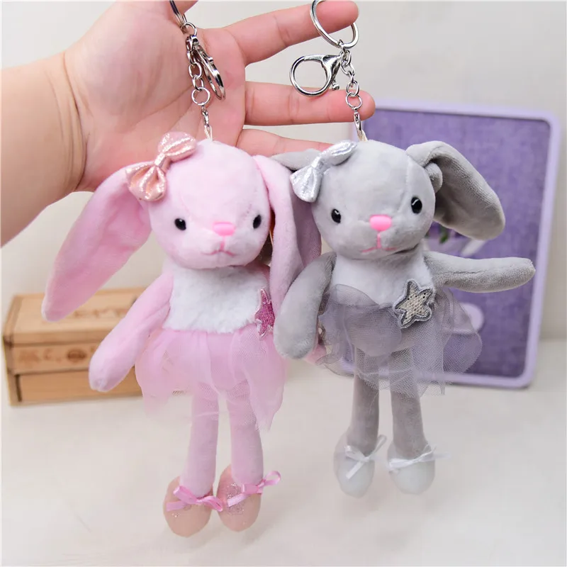 new Cute long-eared bunny rabbit Upscale Exquisite pendant pretty Keychain good quality soft Soothing doll christmas gift
new Cute long-eared bunny rabbit Upscale Exquisite pendant pretty Keychain good quality soft Soothing doll christmas gift
