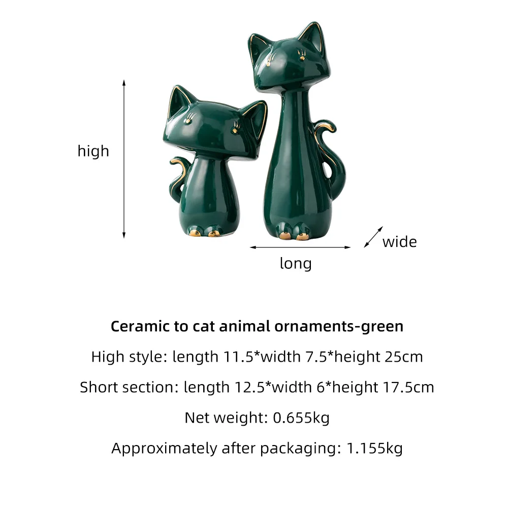 Lucky Cat Ceramic Sculpture Statue Animal Model Doll Modern Home Decor Living Room Decoration TV Cabinet Bookshelf Decoration
Lucky Cat Ceramic Sculpture Statue Animal Model Doll Modern Home Decor Living Room Decoration TV Cabinet Bookshelf Decoration