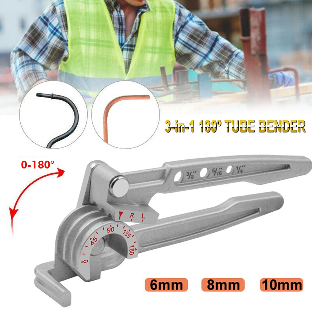Three-in-One Manual Elbow Can Bend Thin Pipes Such As Hoses, Copper Pipes, Aluminum Pipes, Soft Iron Steel Pipes, Etc.
Three-in-One Manual Elbow Can Bend Thin Pipes Such As Hoses, Copper Pipes, Aluminum Pipes, Soft Iron Steel Pipes, Etc.