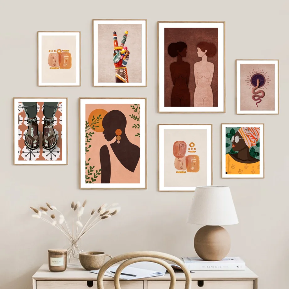 Retro Black Woman Foot Tattoo Sun Moon Abstract Faces Wall Art Print Canvas Painting Nordic Poster Decor Picture For Living Room
Retro Black Woman Foot Tattoo Sun Moon Abstract Faces Wall Art Print Canvas Painting Nordic Poster Decor Picture For Living Room