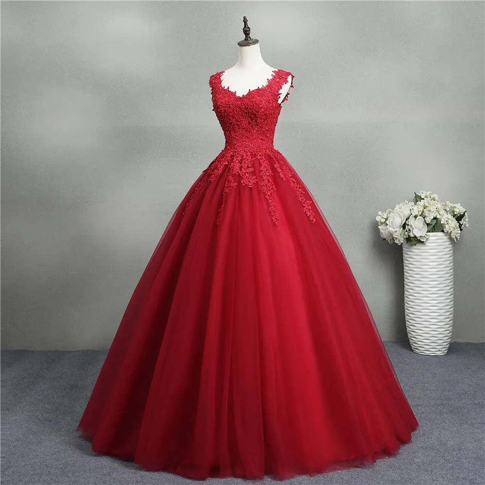 Sparkly Red Quinceanera Dresses Ball Gown Puffy Tulle Sweet 16 Dress Princess Formal Brithday Party Prom Dress
Sparkly Red Quinceanera Dresses Ball Gown Puffy Tulle Sweet 16 Dress Princess Formal Brithday Party Prom Dress