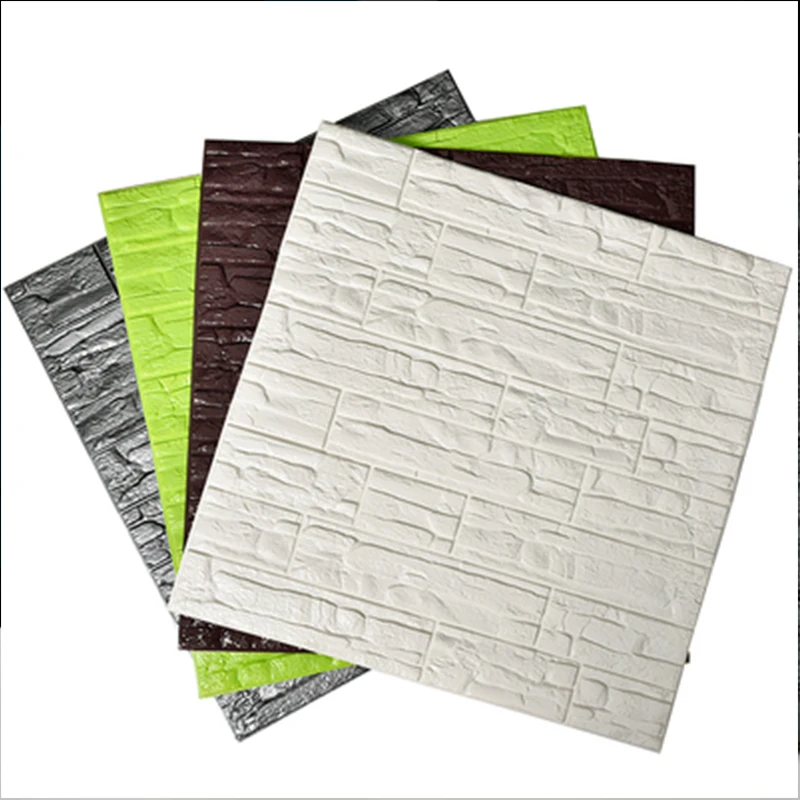 70*70cm New DIY 3D Brick PE Foam Wallpaper Panel Room Decal Stone Decoration Embossed Living Room Kids Safe Bedroom Home Decor
70*70cm New DIY 3D Brick PE Foam Wallpaper Panel Room Decal Stone Decoration Embossed Living Room Kids Safe Bedroom Home Decor
