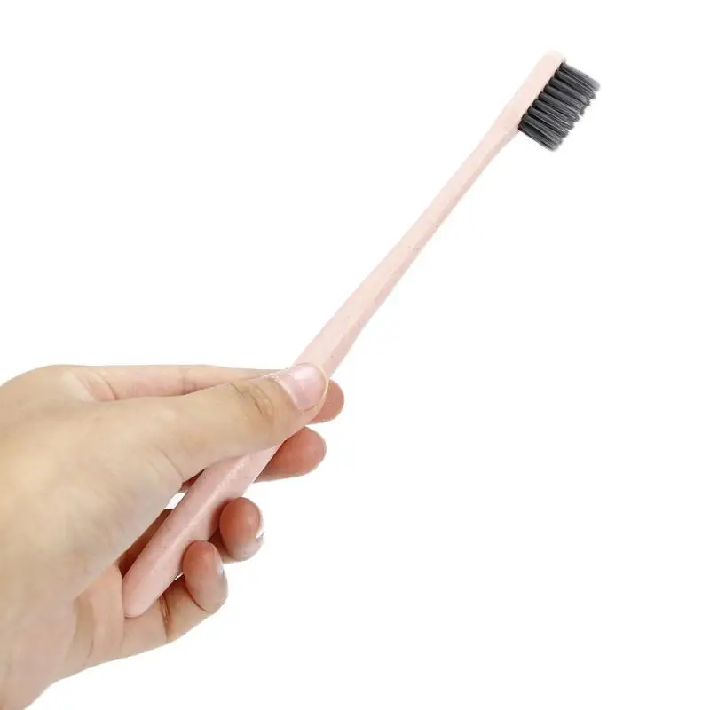 4-Color soft bamboo charcoal slim soft brush oral care tool hair teeth whitening deep clean wheat straw handle toothbrush
4-Color soft bamboo charcoal slim soft brush oral care tool hair teeth whitening deep clean wheat straw handle toothbrush