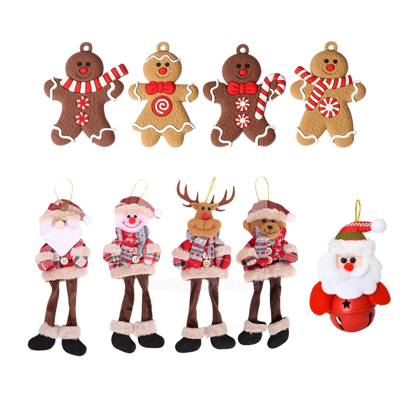 Christmas Decoration Navidad 2021 Christmas Tree Ornaments Pendant Bell Gingerbread New Year 2022 DIY Christmas Tree Decorations
Christmas Decoration Navidad 2021 Christmas Tree Ornaments Pendant Bell Gingerbread New Year 2022 DIY Christmas Tree Decorations