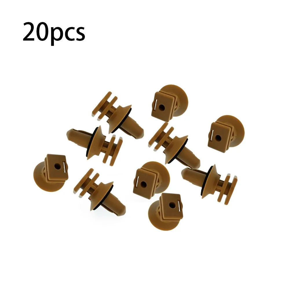 20pcs PA66 Plastic Car Clips For BMW Beige 51477117532 Car Accessories Auto Fastener Clip With Seal Rings
20pcs PA66 Plastic Car Clips For BMW Beige 51477117532 Car Accessories Auto Fastener Clip With Seal Rings