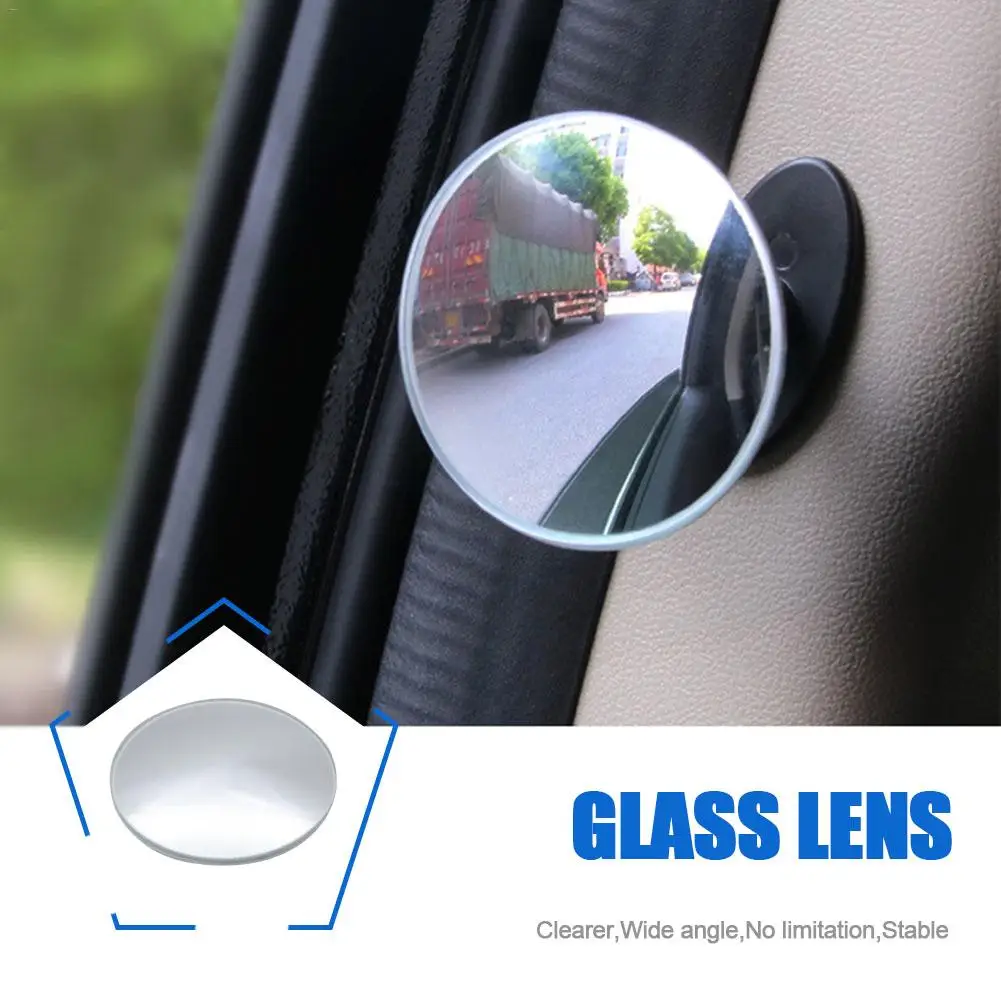 360 Degree HD Blind Spot Mirror Adjustable Car Rearview Convex Mirror for Car Reverse Wide Angle Vehicle Parking Rimless Mirrors
360 Degree HD Blind Spot Mirror Adjustable Car Rearview Convex Mirror for Car Reverse Wide Angle Vehicle Parking Rimless Mirrors