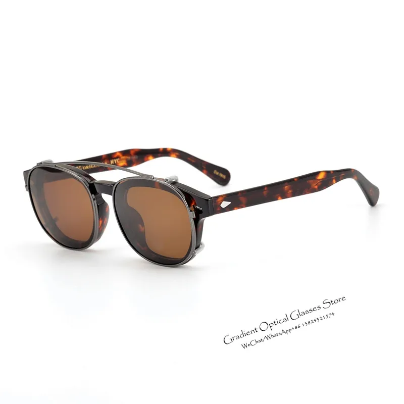 Johnny Depp LEMTOSH CLIPTOSH Sunglasses Men Myopia Prescription Optical Sun Glasses Polarized Oval Acetate Retro Clips Glasses
Johnny Depp LEMTOSH CLIPTOSH Sunglasses Men Myopia Prescription Optical Sun Glasses Polarized Oval Acetate Retro Clips Glasses
