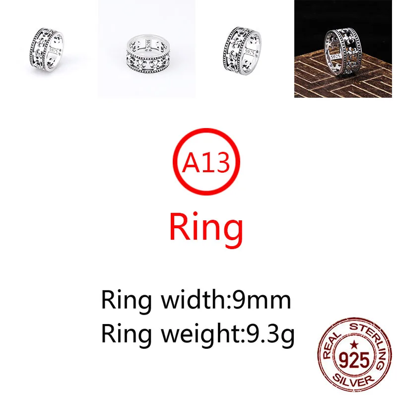A13 s925 sterling silver ring jewelry punk cross army flower style personality ring retro couple shape gift for friends hot
A13 s925 sterling silver ring jewelry punk cross army flower style personality ring retro couple shape gift for friends hot