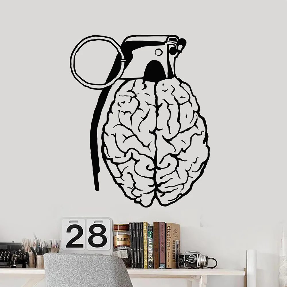 Creative Brain Wall Stickers For Teen Room Mind Anatomy Vinyl Wall Decal Decor Living Room Large Wall Sticker Art Murals W409
Creative Brain Wall Stickers For Teen Room Mind Anatomy Vinyl Wall Decal Decor Living Room Large Wall Sticker Art Murals W409